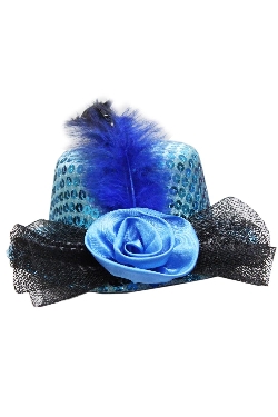 CAPPELLINO PAILLETTES CELESTE